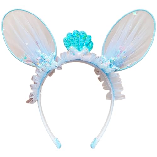 zuousxbs Geburtstagsfeier Stirnband Für Kinder Glitzernd Cartoon Hairband Girl Musikfestival Kopfwege Urlaub Feier Kopfbühne Hairhoop Für Kinder von zuousxbs
