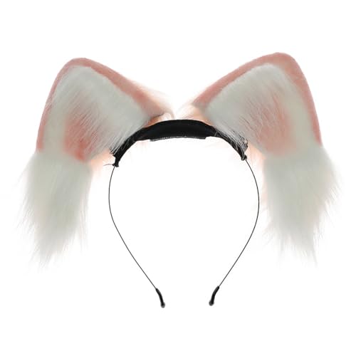 zuousxbs Pelzige Ohr Haar Reifen Abnehmbarer Motor Weiche Kopfbedeckung Haarstücke Für Kostümspiele Halloween Party Kopfbedeckung Accessoire zuousxbs Pelzige Ohr Haar Reifen Abnehmbarer Motor Weiche Kopfbedeckung Haarstücke Für Kostümspiele Halloween Party Kopfbedeckung Accessoire von zuousxbs