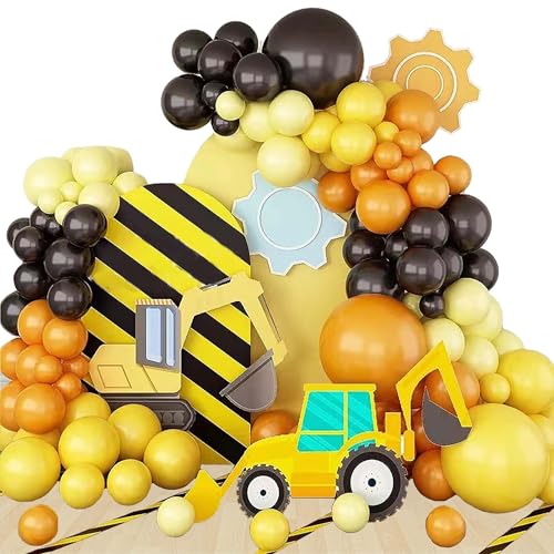 Bagger Luftballons für Fahrzeug Partys Geburtstags Luftballons Geburtstagsparty Dekorationen Bagger Luftballons für Fahrzeug Partys Geburtstags Luftballons Geburtstagsparty Dekorationen von zuxinor