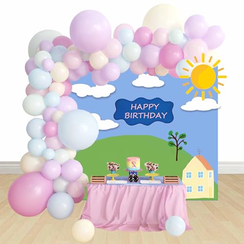 Geburtstag Partei Dekoration Pig Luftballons Deko Pink Partei Ballons Geburtstag Girlande Dekoration Geburtstag Partei Dekoration Pig Luftballons Deko Pink Partei Ballons Geburtstag Girlande Dekoration von zuxinor