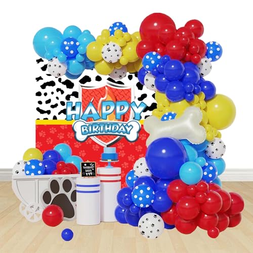 Geburtstag Paw Deko Luftballons Dog Aluminiumfolie Luftballons Thema Geburtstagsfeier Dekoration Geburtstag Paw Deko Luftballons Dog Aluminiumfolie Luftballons Thema Geburtstagsfeier Dekoration von zuxinor