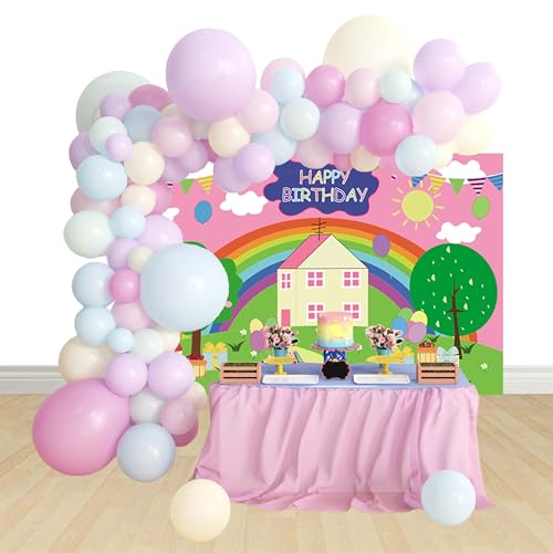Geburtstags Dekoration Wutz Schwein Luftballons Dekoration Pink Pig Fotografie Hintergrund Foto Party Banner Geburtstags Dekoration Wutz Schwein Luftballons Dekoration Pink Pig Fotografie Hintergrund Foto Party Banner von zuxinor
