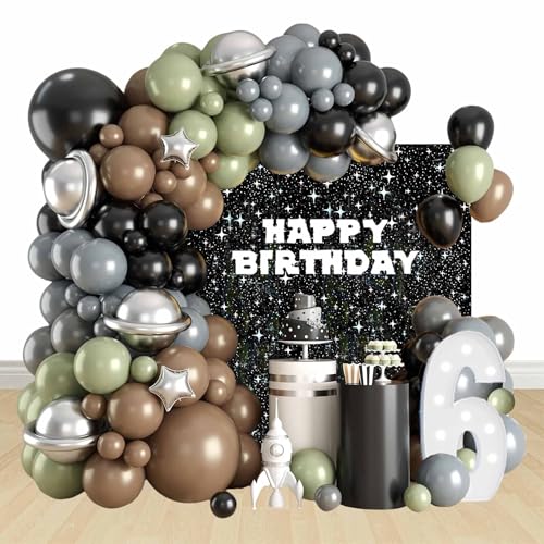 Space Party Dekoration Set Star Luftballons Garland Arch Kit Star Geburtstag Partei Supplies Space Party Dekoration Set Star Luftballons Garland Arch Kit Star Geburtstag Partei Supplies von zuxinor
