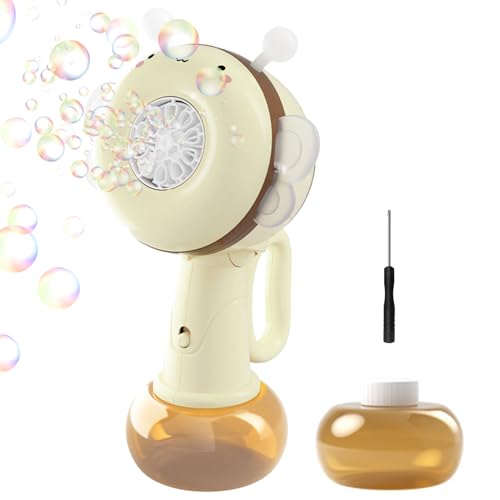 Blasenstab Maschine | Kinder Blasenstab,Tragbarer Drehender Blasenstab Mit Farbigen LED-Lichtern Für Kinder Spielzeug Und Outdoor-Aktivitäten von zwxqe