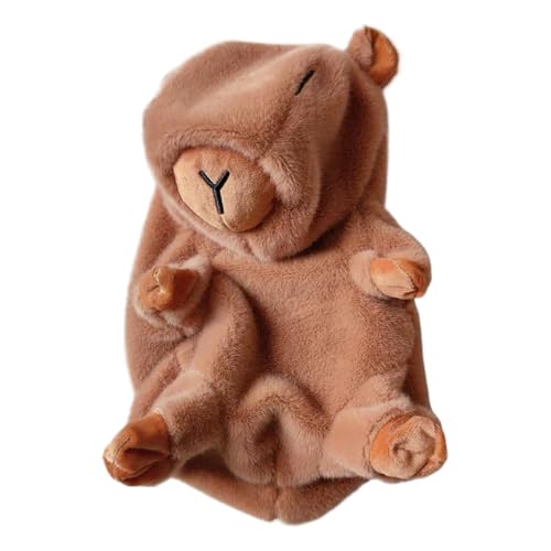 Capybara Plüschabdeckung, unstuffierte Plüsch -Spielzeugschale, Handwerk Weiche Puppenzubehör für Frauen, Jugendliche, Erwachsene, Kinder, Mädchen, Freundinnen, Freunde, Teenager, -Nähen, Stofftie von zwxqe