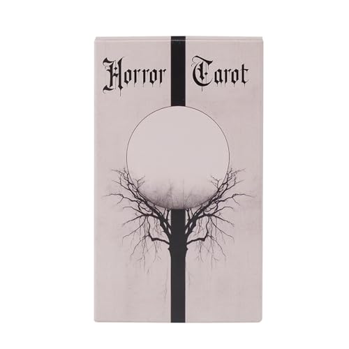 Desk Tarot Cards Horror Style, Psychological Insight Card, Mysterious Divination Design, Symbolic Guidance Deck, Divination Tool, Ideal for Personal Reflection and Party Use von zwxqe