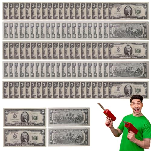 Dollar Bill Banknote, Movie Props Fake Dollars for Theatrical Use, Simulation Money for Pretend Play and Games, Educational Compact Toy Set, Boys Girls Teens Youth Women Mom Dad Dollar Bill Banknote, Movie Props Fake Dollars for Theatrical Use, Simulation Money for Pretend Play and Games, Educational Compact Toy Set, Boys Girls Teens Youth Women Mom Dad von zwxqe