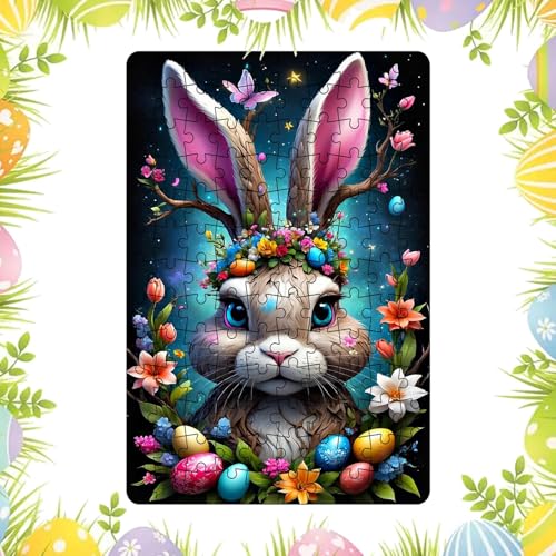 Easter Puzzle, Art Jigsaw Puzzle, Cute Bunny Design, Fun Holiday Activity, Challenging and Engaging, Perfect for Adults, Kids, Celebrations, Indoor Entertainment Easter Puzzle, Art Jigsaw Puzzle, Cute Bunny Design, Fun Holiday Activity, Challenging and Engaging, Perfect for Adults, Kids, Celebrations, Indoor Entertainment von zwxqe