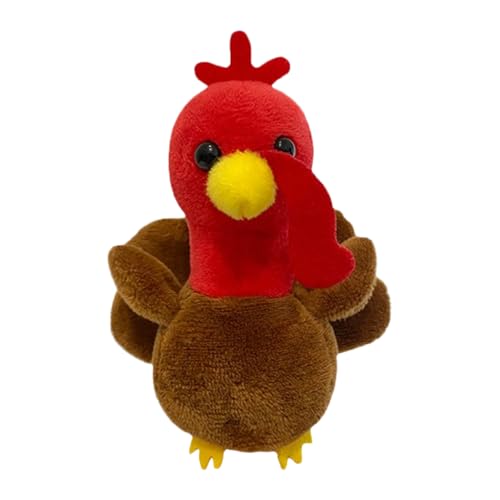 Finger Puppets, Turkey Doll Stuffed Animal Hand Puppet, Interactive Toys for Shows, Schools, Storytelling, Reading Prop for Kids, Girls, Boys, Fun Educational Toy for Creative Play Finger Puppets, Turkey Doll Stuffed Animal Hand Puppet, Interactive Toys for Shows, Schools, Storytelling, Reading Prop for Kids, Girls, Boys, Fun Educational Toy for Creative Play von zwxqe