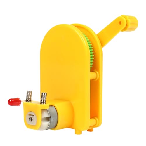 Generator Toy, Handheld Crank Generator, Science Experiment Kit, Experimental Activity Set, Educational Handmade Project for Playroom Classroom School Learning and Fun Generator Toy, Handheld Crank Generator, Science Experiment Kit, Experimental Activity Set, Educational Handmade Project for Playroom Classroom School Learning and Fun von zwxqe