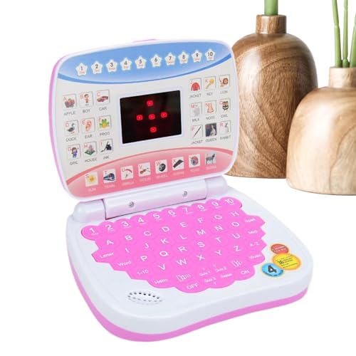 Kids Laptop, Educational Toy Computer, Music Learning Device, Early Education Laptop, (1 Piece), Ideal for 3+ Years, Kindergarten, Preschoolers, Pretend Play, Fun Tool von zwxqe