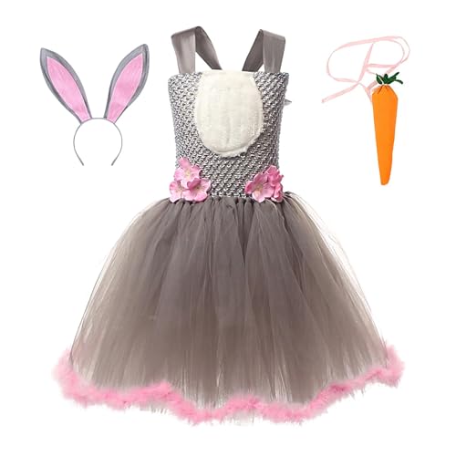 Mädchen Osterkleid Prinzessin Ostern Kleid Ostern Cosplay Kleid Kleine Mädchen Prinzessin Kleid Karotte Osterkleid Osterkleid für Mädchen Mädchen Prinzessin Cosplay Kleidung Kleine Mädchen Osterkleid von zwxqe