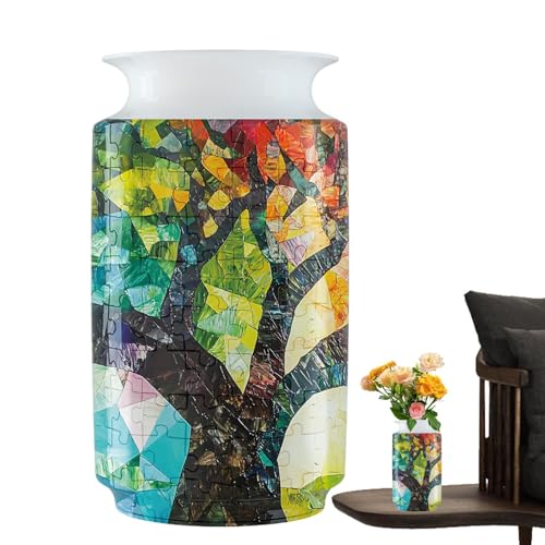 Puzzle Vasen Für Blumen,3D-Puzzle Für Erwachsene Vase - Bausatz Für Bastelliebhaberinnen Entspannende Herausfordernde Aktivität Deko Muttertag Geburtstag Geschenkidee Puzzle Vasen Für Blumen,3D-Puzzle Für Erwachsene Vase - Bausatz Für Bastelliebhaberinnen Entspannende Herausfordernde Aktivität Deko Muttertag Geburtstag Geschenkidee von zwxqe