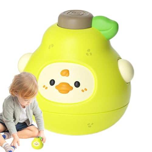 Rotating Top, Cartoon Fruit Spin Top Game, Educational Preschool Learning Activity, Interactive Balance Desktop Toy for Classroom, School, Kindergarten and Home Fun von zwxqe