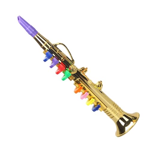 Saxophone for Kids, Educational Saxophone Toy, Kids Musical Equipment, Saxophone Sound Toy, Toy for Children, Saxophone Toy with 8 Colored Keys, Musical Toy for Beginners, Teaching Songs Trumpet Toy Saxophone for Kids, Educational Saxophone Toy, Kids Musical Equipment, Saxophone Sound Toy, Toy for Children, Saxophone Toy with 8 Colored Keys, Musical Toy for Beginners, Teaching Songs Trumpet Toy von zwxqe