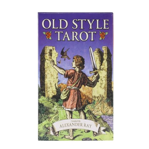 Tarotdeck, 78pcs Old Style Tarotkarten, Tarotbuchdeck, Englische Ausgabe, Tarotdeck, Wahrsager-Tarotkarten, Tarotkarten für Enthusiasten, Tarot-Deck für Anfänger, Tarotbuch für Anfänger, Taro Tarotdeck, 78pcs Old Style Tarotkarten, Tarotbuchdeck, Englische Ausgabe, Tarotdeck, Wahrsager-Tarotkarten, Tarotkarten für Enthusiasten, Tarot-Deck für Anfänger, Tarotbuch für Anfänger, Taro von zwxqe