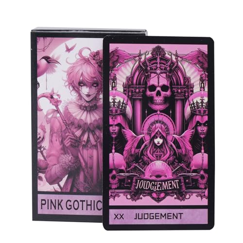 Tarotkarten, Geheimnisvolles Wahrsagungsset, tragbares 78-Karten-Design, psychologisches Einblicks-Deck, Oracle-Werkzeuge, ideal für zukünftige Lesungen und persönliche Reflexion Tarotkarten, Geheimnisvolles Wahrsagungsset, tragbares 78-Karten-Design, psychologisches Einblicks-Deck, Oracle-Werkzeuge, ideal für zukünftige Lesungen und persönliche Reflexion von zwxqe