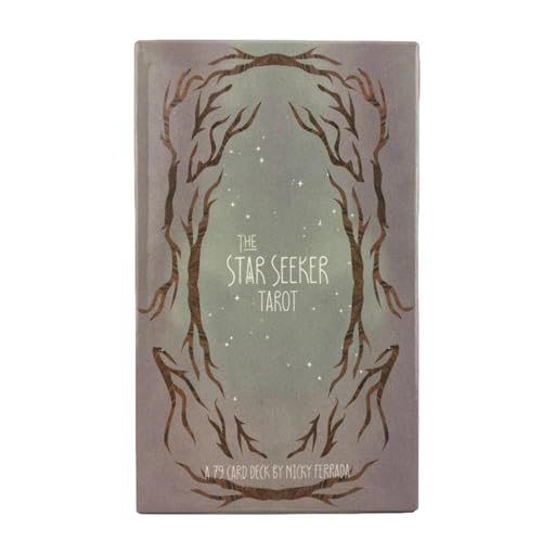 Tarotkarten, The Star Seeker Tarot, Wahrsagungsdeck, tragbares Orakelkarten-Set, Wahrsager-Partygeschenk für Anfänger, Familienabende und Versammlungen Tarotkarten, The Star Seeker Tarot, Wahrsagungsdeck, tragbares Orakelkarten-Set, Wahrsager-Partygeschenk für Anfänger, Familienabende und Versammlungen von zwxqe