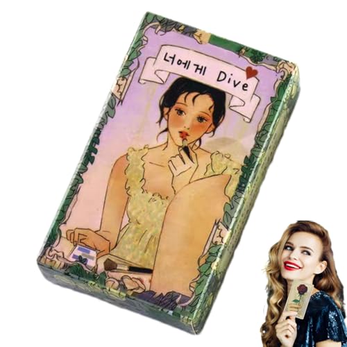 Tarotkarten-Set, Dive To You Tarot-Vorhersage, Tarot Englische Version Oracle Decks, Tarot-Partygeschenk für Freunde, Tarotkarten für Familiennächte, Tarot-Orakel-Deck für Vorhersage, Tarotkarten für von zwxqe