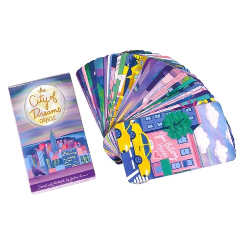 The City of Dreams Orakel, Englische Orakelkarten, Schicksals-Wahrsagung Tarot-Deck, Tarotkarten für Familienunterhaltung, Orakelkarten, Die Stadt der Träume Orakeldeck für Schicksals-Wahrsagung und The City of Dreams Orakel, Englische Orakelkarten, Schicksals-Wahrsagung Tarot-Deck, Tarotkarten für Familienunterhaltung, Orakelkarten, Die Stadt der Träume Orakeldeck für Schicksals-Wahrsagung und von zwxqe