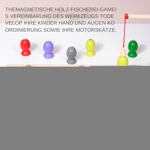 zwxqe Angelspiel Für Kinder - Farbzuordnungsspiel,Lernspielzeug Aus Holz Mit Paarungsfunktion Für Kinder Schule Reise Weihnachtsfeier Ostergeschenk von zwxqe