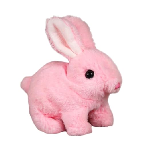 zwxqe Bunby My Realistic Bunny Toy, Plush Animal Doll, 6.5x5.12x6.5in Interactive Electronic Rabbit, Walking and Sound-Enabled Pet Toy for Toddler Birthday and Playtime Fun zwxqe Bunby My Realistic Bunny Toy, Plush Animal Doll, 6.5x5.12x6.5in Interactive Electronic Rabbit, Walking and Sound-Enabled Pet Toy for Toddler Birthday and Playtime Fun von zwxqe