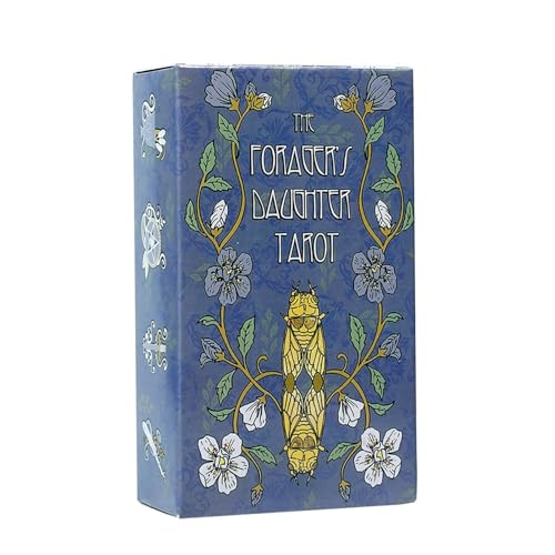 zwxqe Fortune Telling, Card Game, 78-Piece Mystical Deck, Mysterious Divination Design, Oracle Cards, Ideal for Family Gatherings and Party Entertainment von zwxqe