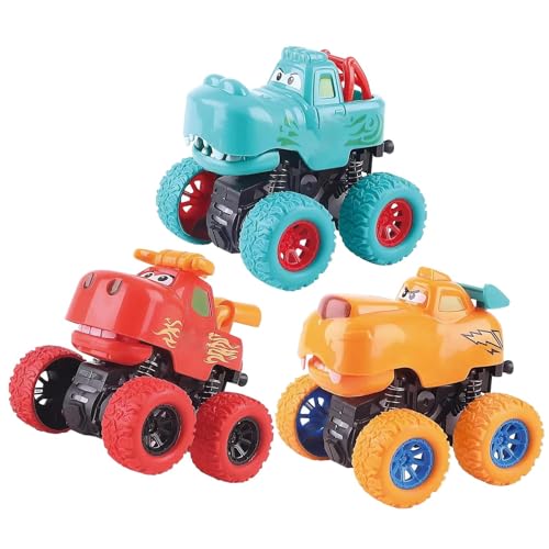 Friction Powered Car Toys, Pull Back Animal Trucks, Car Toys Set, Inertia Toy Vehicle Set, Early Educational Toddler Toys, Toddler Vehicle Set, Boys and Toys, Animal Trucks Car Toys Friction Powered Car Toys, Pull Back Animal Trucks, Car Toys Set, Inertia Toy Vehicle Set, Early Educational Toddler Toys, Toddler Vehicle Set, Boys and Toys, Animal Trucks Car Toys von zwxqe