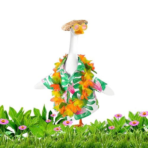 zwxqe Gänse Kostüm - 4-teiliges Garten Gänse Outfit Set - Deko Figurenbekleidung 58 cm Für Rasen Garten Studio Kinder Schule Camping Terrasse Feiern von zwxqe
