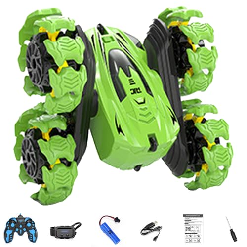 zwxqe Gesture RC Car, Hand Controlled Remote Control Stunt Car, 360° Rotating Drift Vehicle with Rechargeable Battery, Ideal for Kids, Children, Toddler, Interactive Play von zwxqe