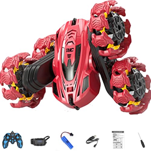 zwxqe Gesture RC Car, Hand Controlled Remote Control Stunt Car, 360° Rotating Drift Vehicle with Rechargeable Battery, Ideal for Kids, Children, Toddler, Interactive Play von zwxqe