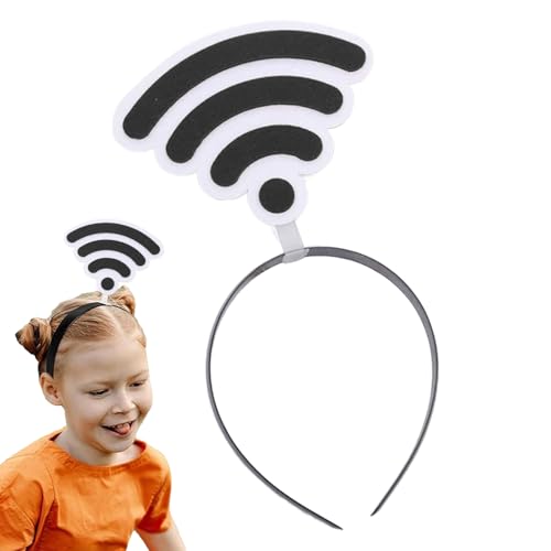 zwxqe Haarreif für Damen, niedliches Festival-WLAN-Stirnband, modisches Haar-Accessoire, abnehmbares Haarband für Cosplay, Party, Halloween, Weihnachten, Geburtstag, festliche Veranstaltungen zwxqe Haarreif für Damen, niedliches Festival-WLAN-Stirnband, modisches Haar-Accessoire, abnehmbares Haarband für Cosplay, Party, Halloween, Weihnachten, Geburtstag, festliche Veranstaltungen von zwxqe