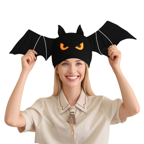 zwxqe Hut Für Erwachsene - Halloween Kostüm Flügel Hut | Gruselige Kopfbekleidung Für Party Performance Fotoshoots Festliche Veranstaltungen zwxqe Hut Für Erwachsene - Halloween Kostüm Flügel Hut | Gruselige Kopfbekleidung Für Party Performance Fotoshoots Festliche Veranstaltungen von zwxqe