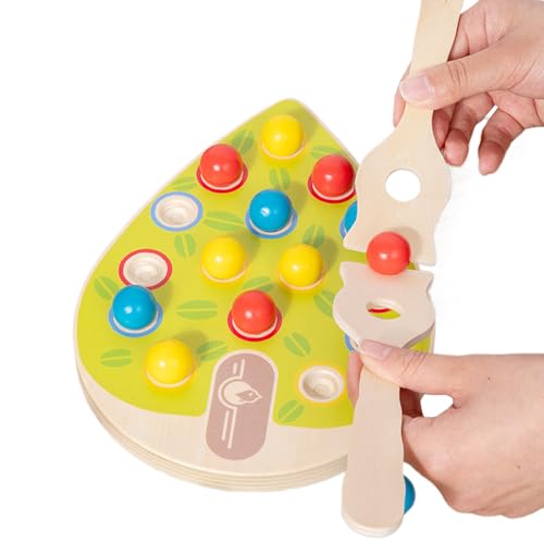 zwxqe Kinder Perlen Sortierspiel - Steckperlen Holzspiel Mit Klippmechanismus,Mädchen Lernspielzeug Zählspiel Für Kindergarten Spielspaß zwxqe Kinder Perlen Sortierspiel - Steckperlen Holzspiel Mit Klippmechanismus,Mädchen Lernspielzeug Zählspiel Für Kindergarten Spielspaß von zwxqe