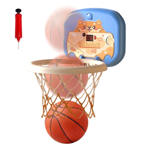 zwxqe Mini Hoop, Kids Set, Wall Mounted Basketball Game, Interactive Sports Toy with Scoreboard for Boys, Girls, Home, School, Bedroom, Living Room Play, Indoor Activity Fun and Skill Practice zwxqe Mini Hoop, Kids Set, Wall Mounted Basketball Game, Interactive Sports Toy with Scoreboard for Boys, Girls, Home, School, Bedroom, Living Room Play, Indoor Activity Fun and Skill Practice von zwxqe