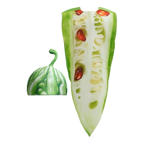 zwxqe Obst Halloween Kostüm | Halloween Verkleidung Obst Gemüse Kostüm | Lustiges Outfit Für Verkleidung Feiertag Karneval Mardi Gras Geburtstag Fotoshooting Schulveranstaltungen | Frauen Männer von zwxqe
