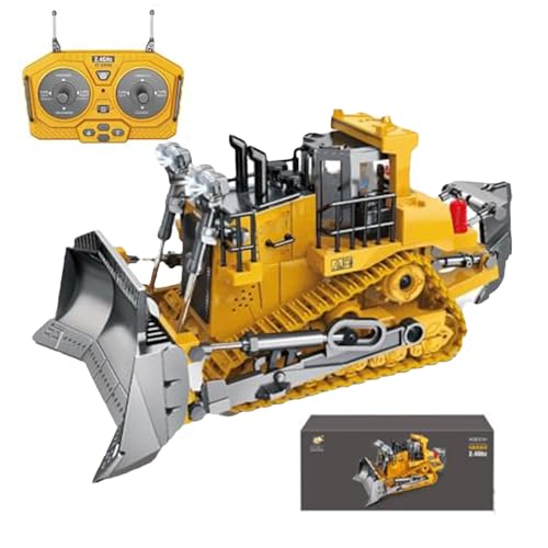 zwxqe Remote-Muldenkipper, RC-Muldenkipper - Ferngesteuerte Trucks für Kinder ab 6 Jahren - Batteriebetriebene RC-Konstruktionsspielzeugfahrzeuge mit Licht/Geräuschen zum Spielen im Freien für zwxqe Remote-Muldenkipper, RC-Muldenkipper - Ferngesteuerte Trucks für Kinder ab 6 Jahren - Batteriebetriebene RC-Konstruktionsspielzeugfahrzeuge mit Licht/Geräuschen zum Spielen im Freien für von zwxqe