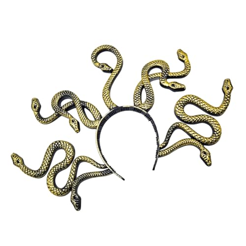 zwxqe Schlangen-Stirnband-Kostüm, Party-Kopfschmuck, Schlangen-Stirnband-Kopfschmuck, Halloween-Cosplay-Kostüm-Kopfschmuck, Schlangen-Kopfbedeckung für Partys, Schlangen-Kostüm-Zubehör, zwxqe Schlangen-Stirnband-Kostüm, Party-Kopfschmuck, Schlangen-Stirnband-Kopfschmuck, Halloween-Cosplay-Kostüm-Kopfschmuck, Schlangen-Kopfbedeckung für Partys, Schlangen-Kostüm-Zubehör, von zwxqe