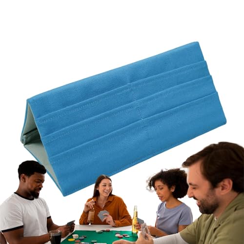 zwxqe Spielkartenhalter, Rack-Organizer für Poker, faltbares 3-lagiges Spielkarten-Tablett, ideal für Erwachsene, Kinder, Senioren, Familienfeiern, Spielabende zwxqe Spielkartenhalter, Rack-Organizer für Poker, faltbares 3-lagiges Spielkarten-Tablett, ideal für Erwachsene, Kinder, Senioren, Familienfeiern, Spielabende von zwxqe