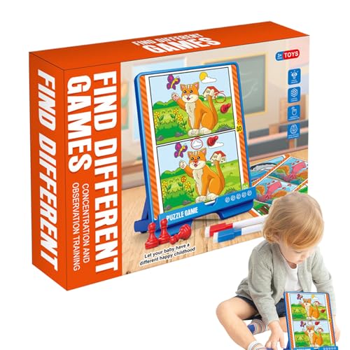 zwxqe Suchspiel - Logisches Denkspiel Karten | Lustiges Lernspielzeug Zur Förderung Von Fähigkeiten Für Vorschulkinder Mädchen Reisen Schule Hand-Auge-Koordination zwxqe Suchspiel - Logisches Denkspiel Karten | Lustiges Lernspielzeug Zur Förderung Von Fähigkeiten Für Vorschulkinder Mädchen Reisen Schule Hand-Auge-Koordination von zwxqe