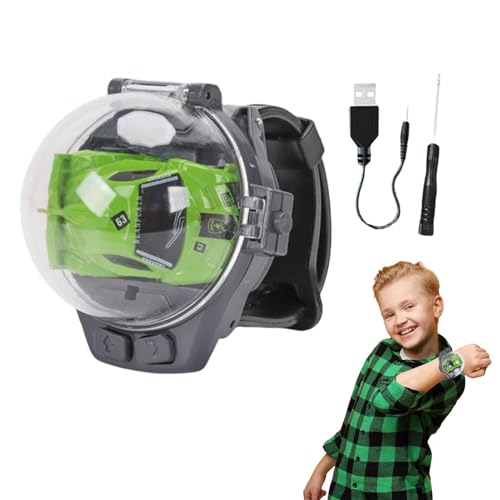 zwxqe Watch Remote Control Car Toy, Watch Remote Control Car Toy, Racing Car Wrist Toy, Remote Controlled Toddler Toy, 2.4 GHz Watch Remote Control Racing Car Toy for Kids and Adults zwxqe Watch Remote Control Car Toy, Watch Remote Control Car Toy, Racing Car Wrist Toy, Remote Controlled Toddler Toy, 2.4 GHz Watch Remote Control Racing Car Toy for Kids and Adults von zwxqe
